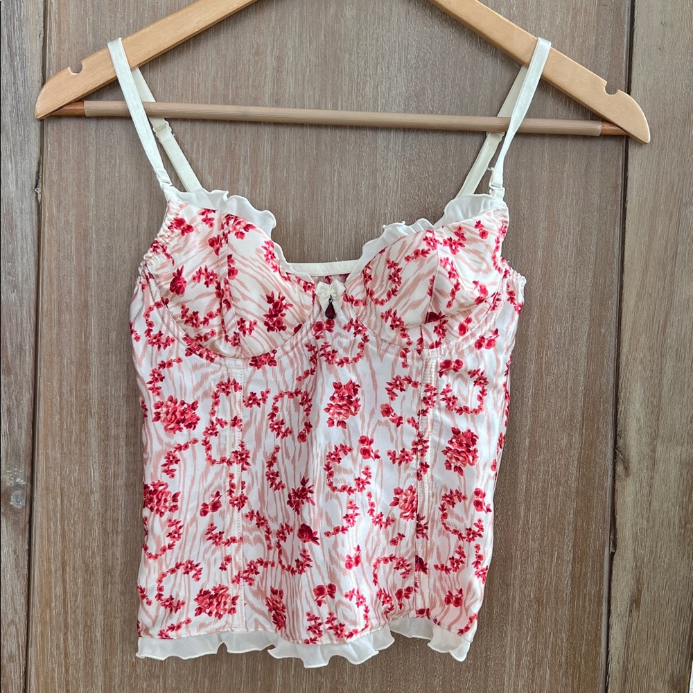 📫BUY 2 for $20 📫 Floral Print Women's Lingerie Top